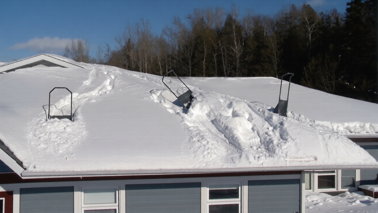 Déneigement de Toiture